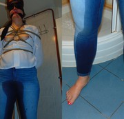 BONDAGEANGEL: Piss in jeans and ropes Download
