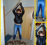 BONDAGEANGEL: Handcuffed to the soil and pissing Download